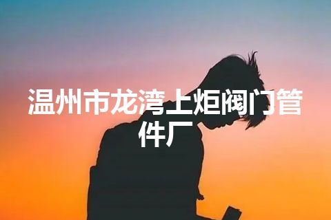 温州市龙湾上炬阀门管件厂
