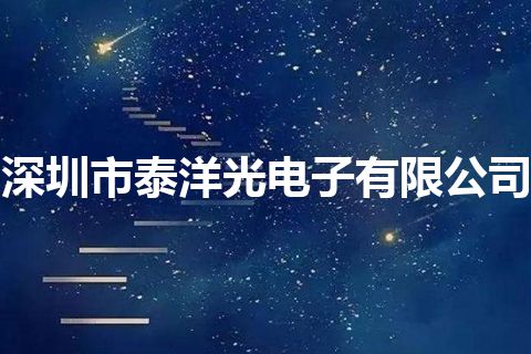 深圳市泰洋光电子有限公司