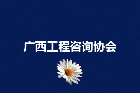 广西工程咨询协会