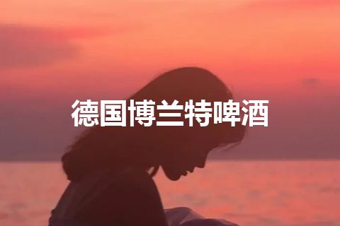 德国博兰特啤酒