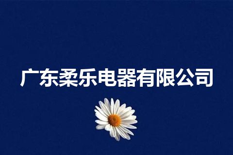 广东柔乐电器有限公司