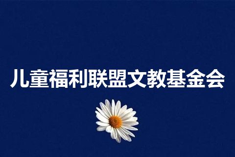 儿童福利联盟文教基金会