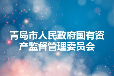 青岛市人民政府国有资产监督管理委员会
