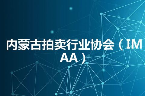 内蒙古拍卖行业协会（IMAA）