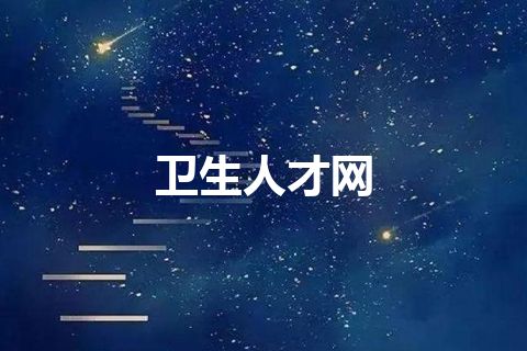卫生人才网