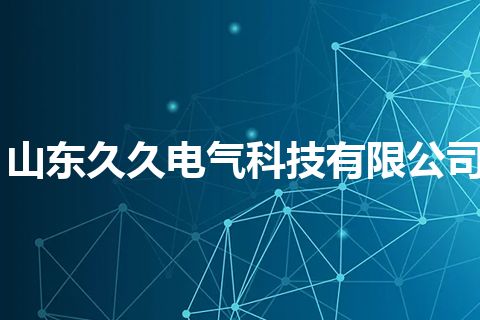 山东久久电气科技有限公司