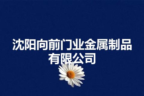 沈阳向前门业金属制品有限公司