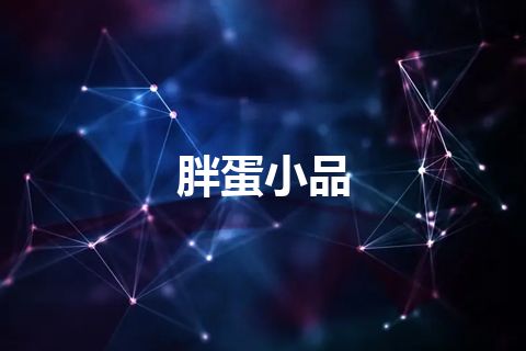 胖蛋小品