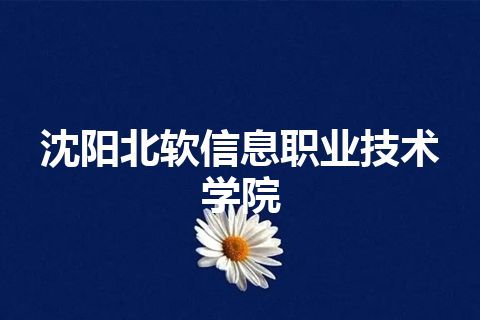 沈阳北软信息职业技术学院