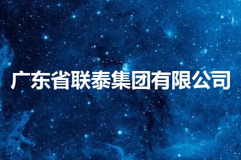 广东省联泰集团有限公司
