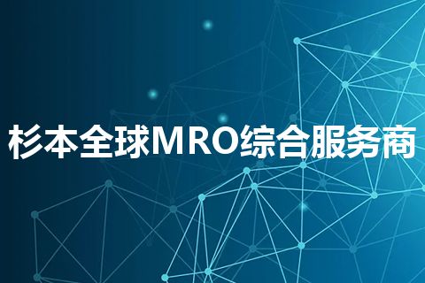 杉本全球MRO综合服务商 杉本全球MRO综合服务商