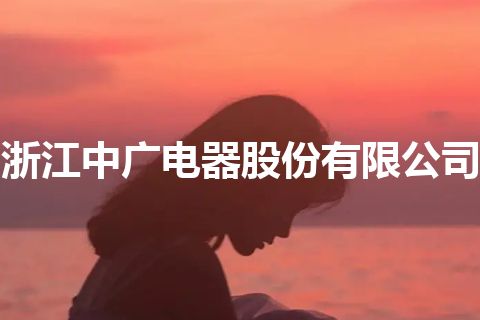 浙江中广电器股份有限公司