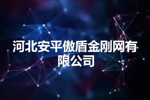 河北安平傲盾金刚网有限公司