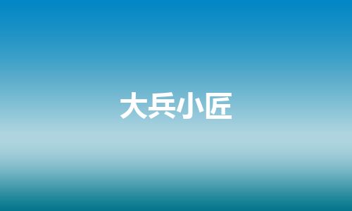 大兵小匠