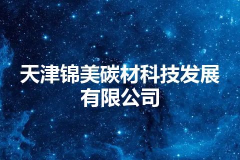 天津锦美碳材科技发展有限公司