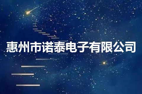 惠州市诺泰电子有限公司