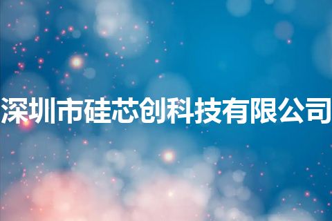 深圳市硅芯创科技有限公司