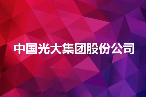 中国光大集团股份公司 中国光大集团股份公司