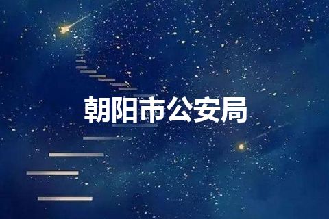朝阳市公安局