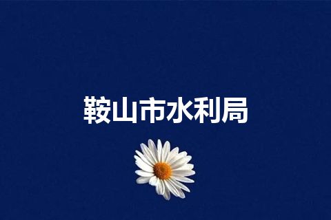 鞍山市水利局