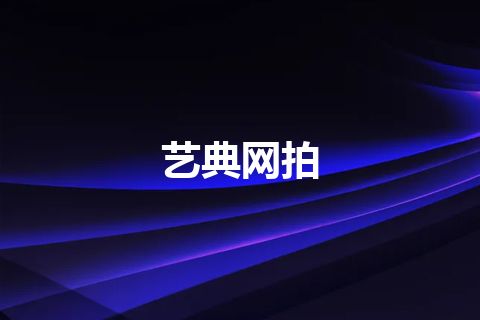 艺典网拍