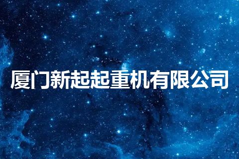厦门新起起重机有限公司