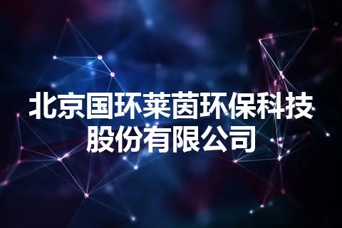 北京国环莱茵环保科技股份有限公司