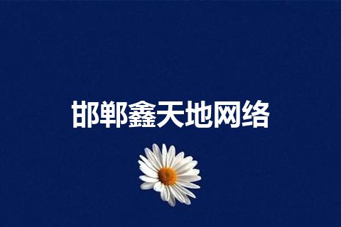 邯郸鑫天地网络