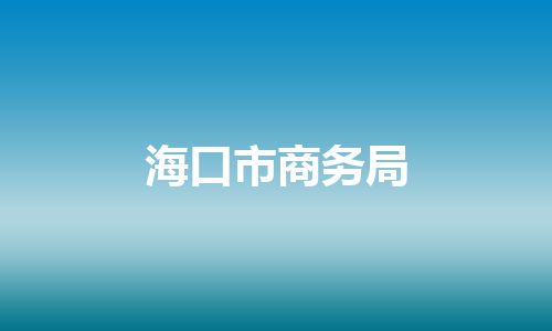 海口市商务局