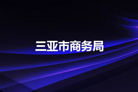 三亚市商务局