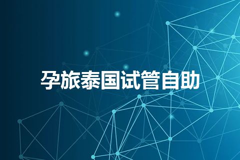 孕旅泰国试管自助