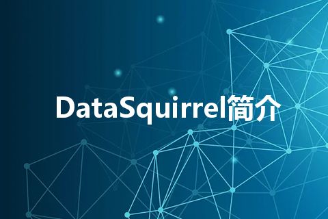 DataSquirrel简介 DataSquirrel简介