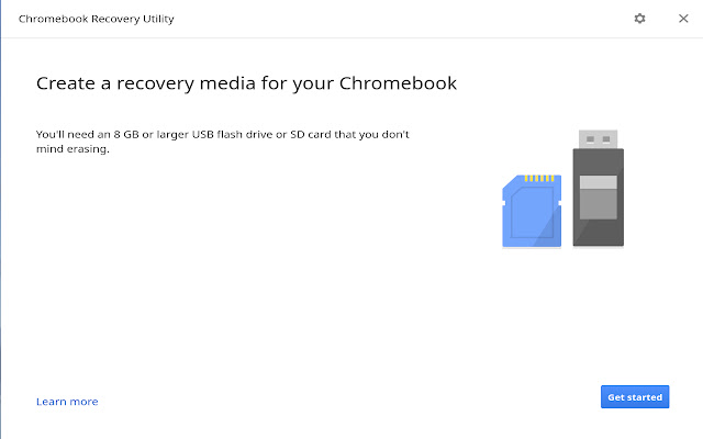 Chromebook 恢复工具