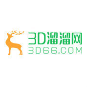 3d溜溜网logo图标