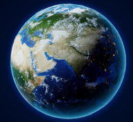 卫星定位精确地图logo图标