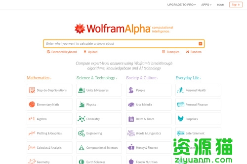 Wolfram Alpha