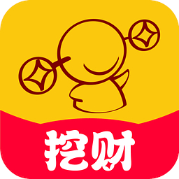 挖财logo图标